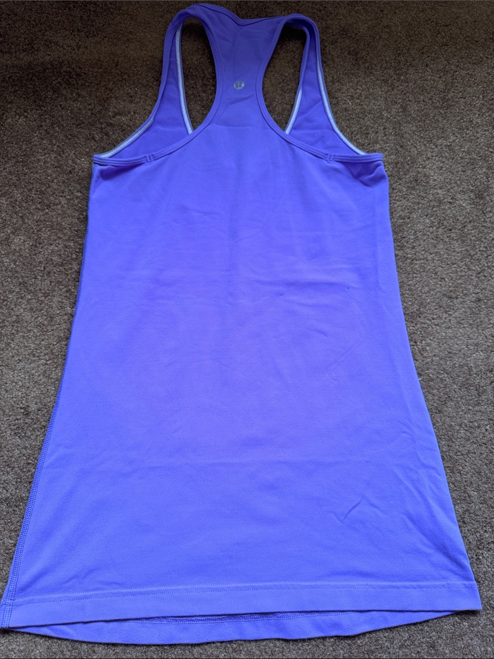 Lululemon Purple Racerback Athletic Tank Top